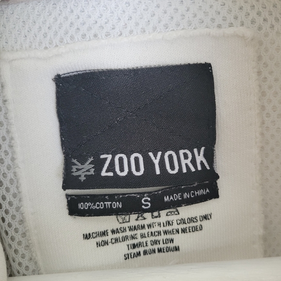 Graphic Zip Front Sweatshirt - Picture 2 of 7